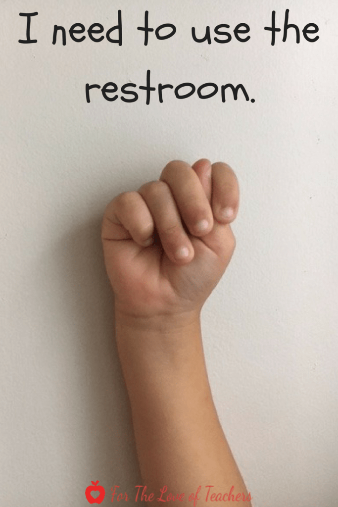 7 American Sign Language Signs For Classroom Management FTLOT