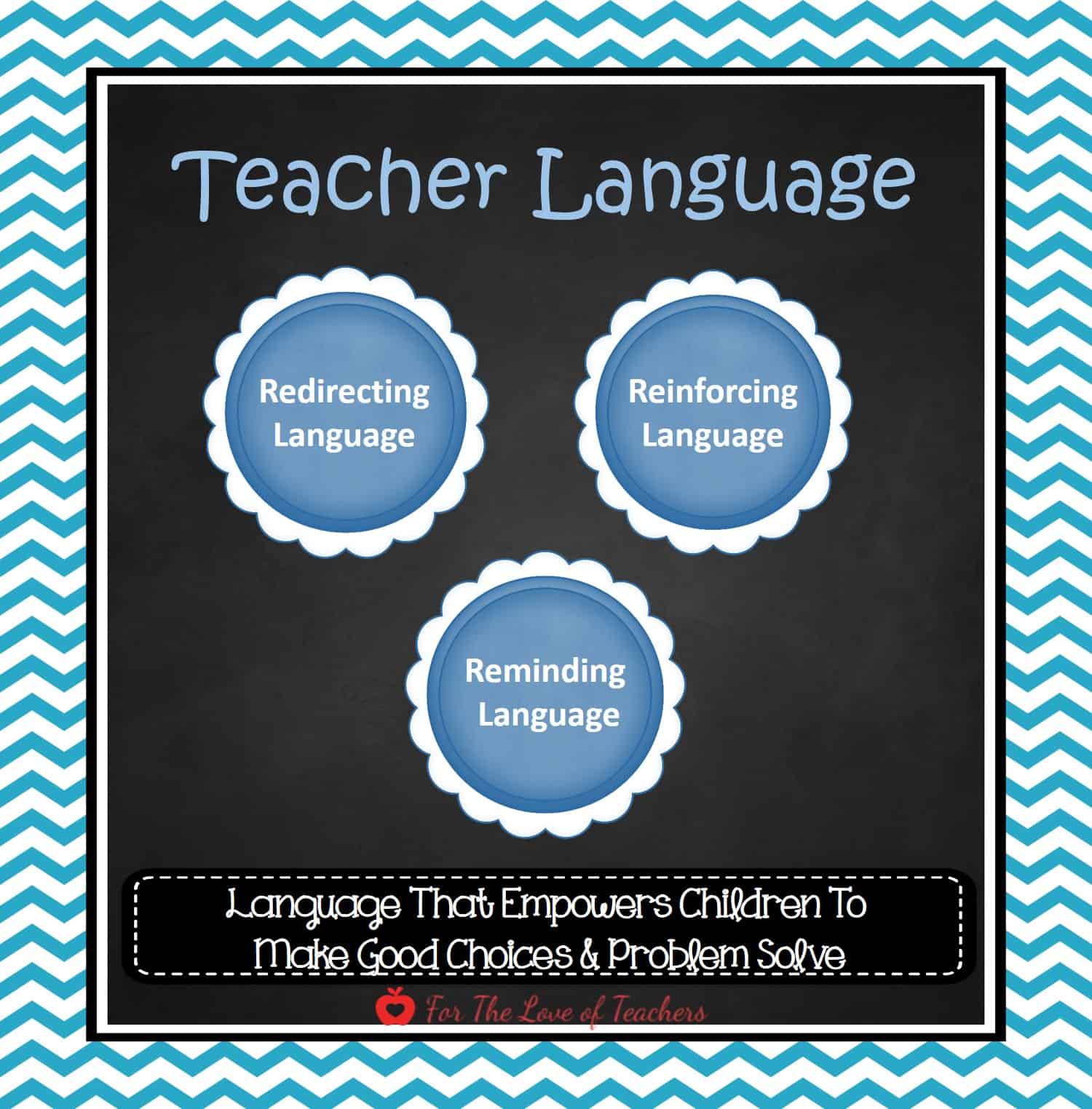 How To Use Positive Teacher Language To Empower Students ~ For The Love ...