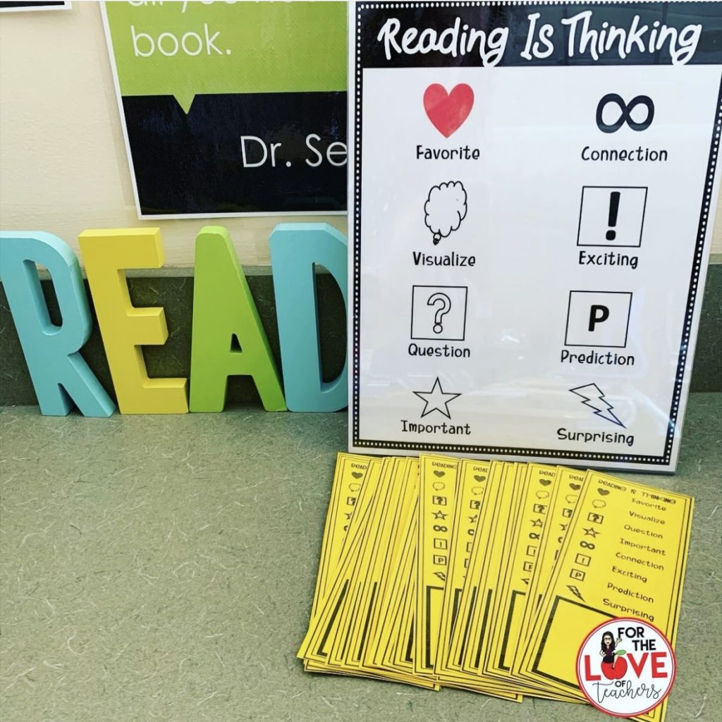 Reading is Thinking at For The Love of Teachers