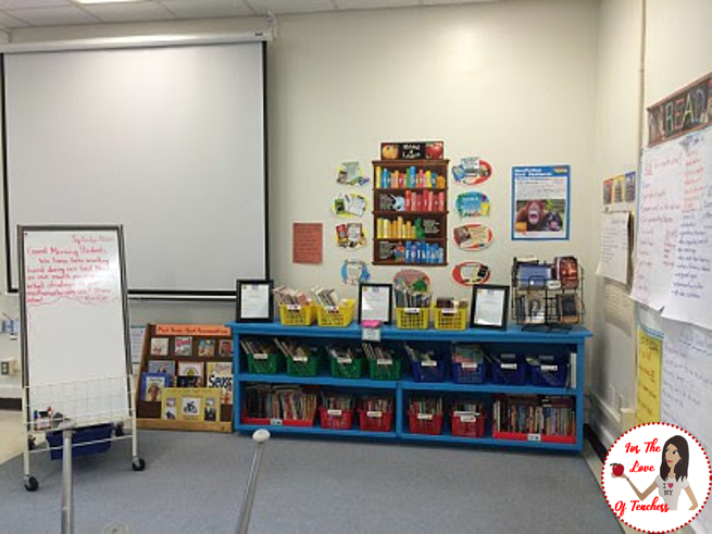 Mrs. Weis' classroom library