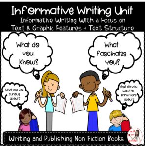 Informative Writing Unit- Teachers Pay Teachers