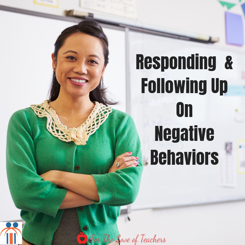 Blog Post: Following Up On Negative Behaviors 