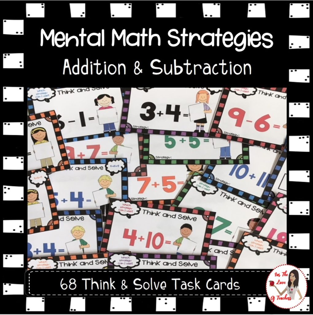 https://www.teacherspayteachers.com/Product/Mental-Math-Strategies-Addition-Subtraction-to-20-4154108