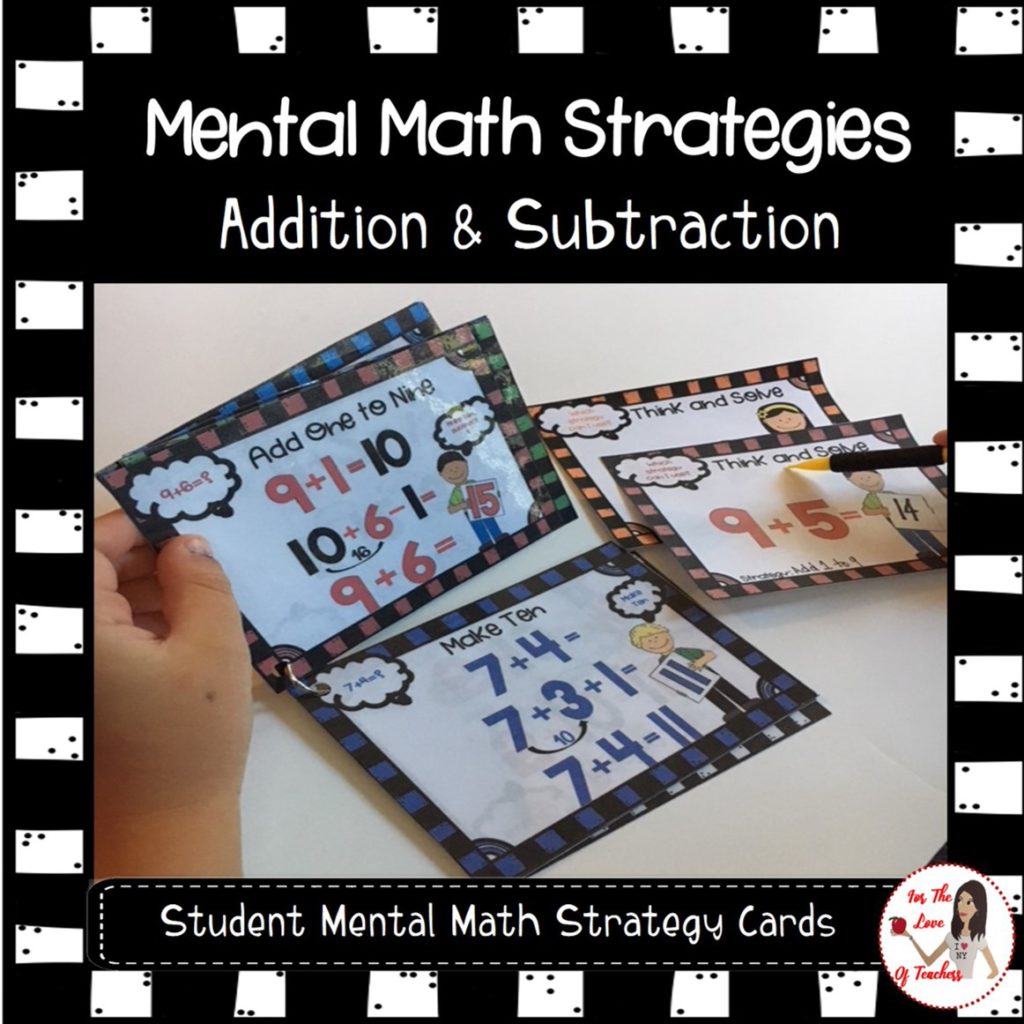 https://www.teacherspayteachers.com/Product/Mental-Math-Strategies-Addition-Subtraction-to-20-4154108