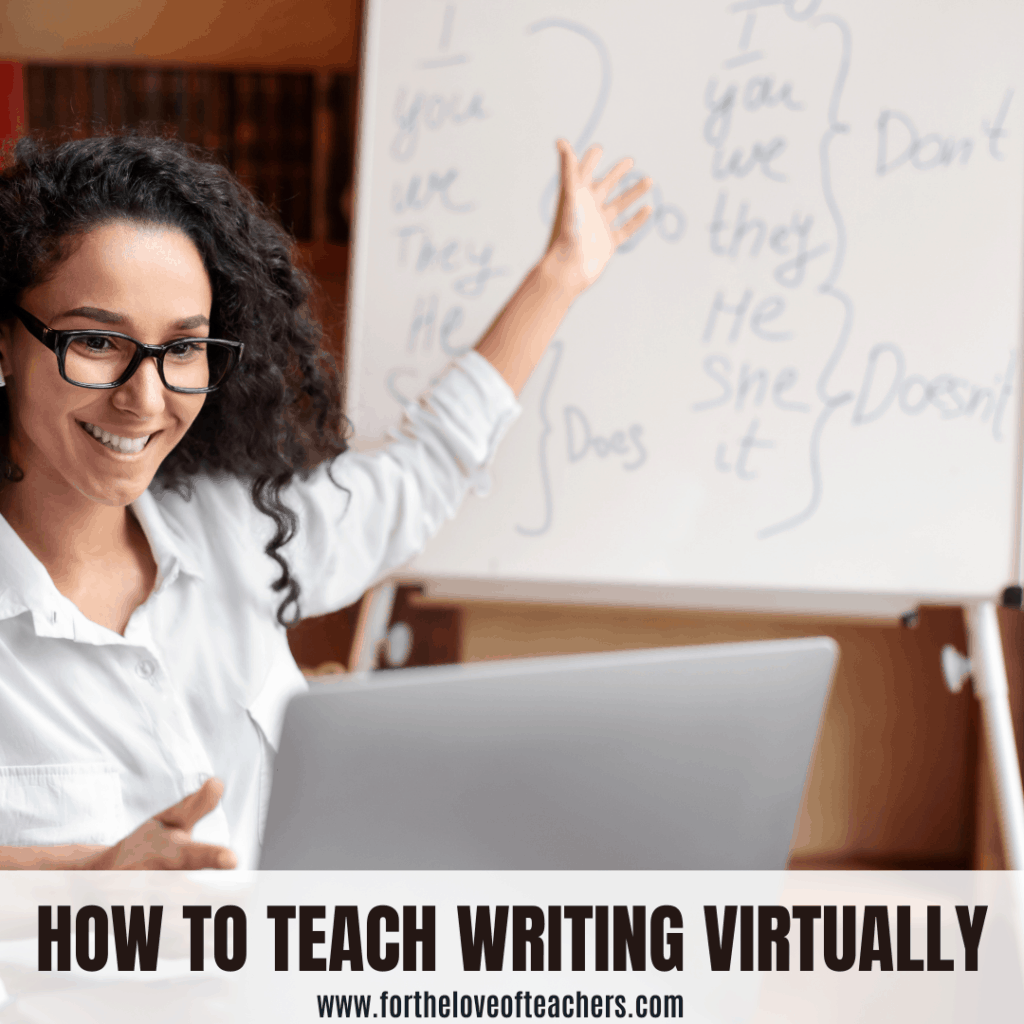 How To Teach Writing Virtually