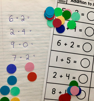 5 Easy Math Manipulatives You Can Make With Your Cricut at For The Love of Teachers blog