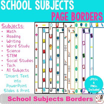 printable school borders